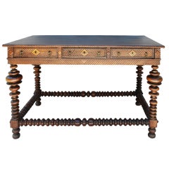 Outstanding 19th Century Rosewood Portuguese Console Table