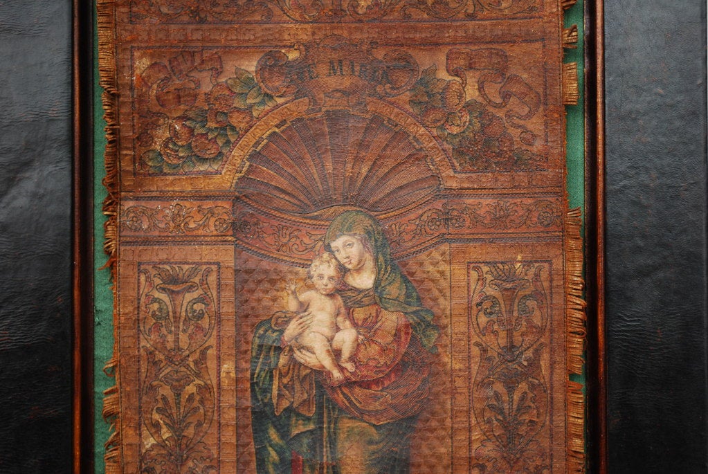 Spanish Leather Processional Banner