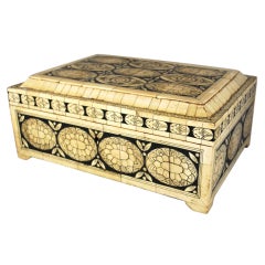 Gorgeous Anglo-Indian Ivory Box