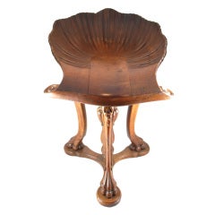 Outstanding Italian 19th C Grotto Stool