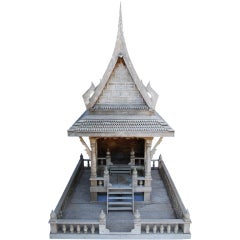 Large Asian Architectural Model Large Asian Architectural Model