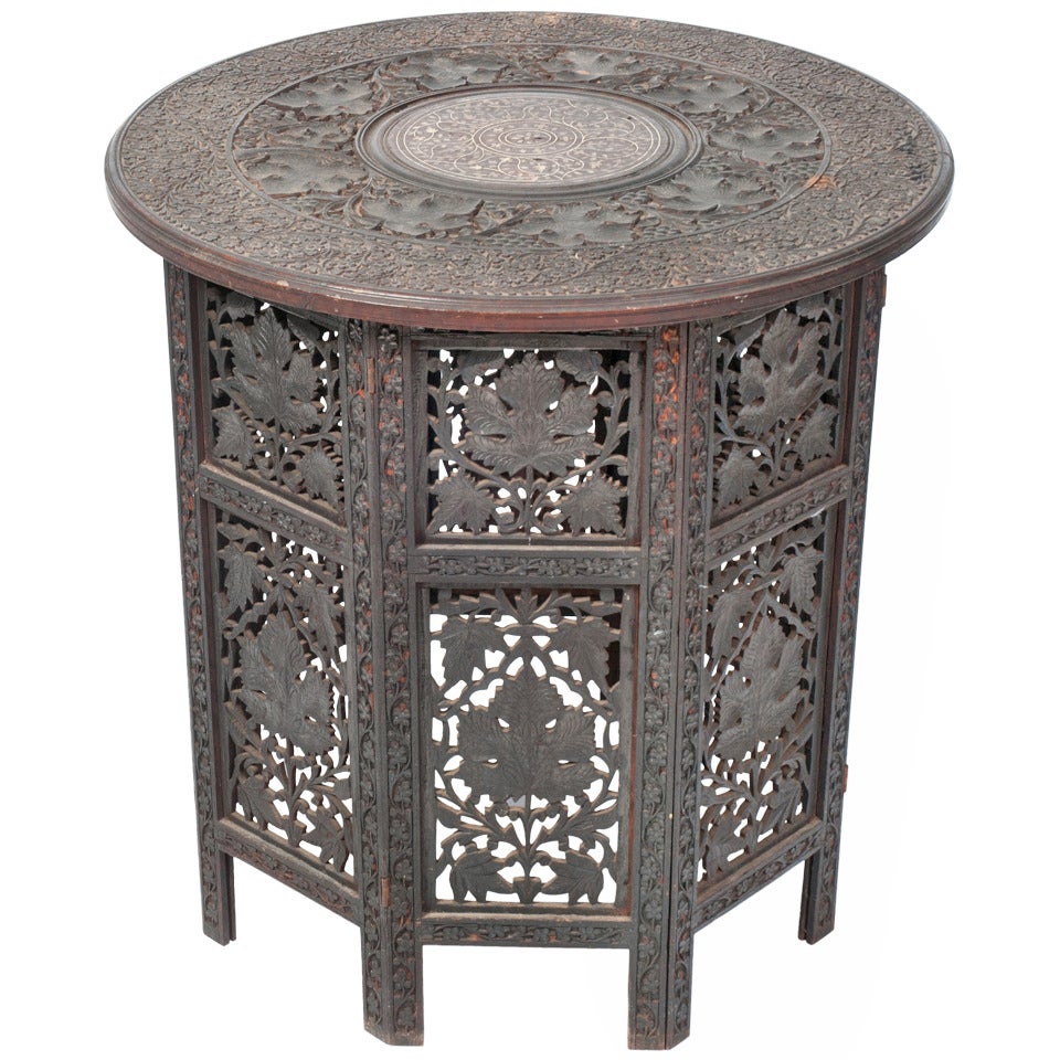 Beautiful Anglo Indian Side Table