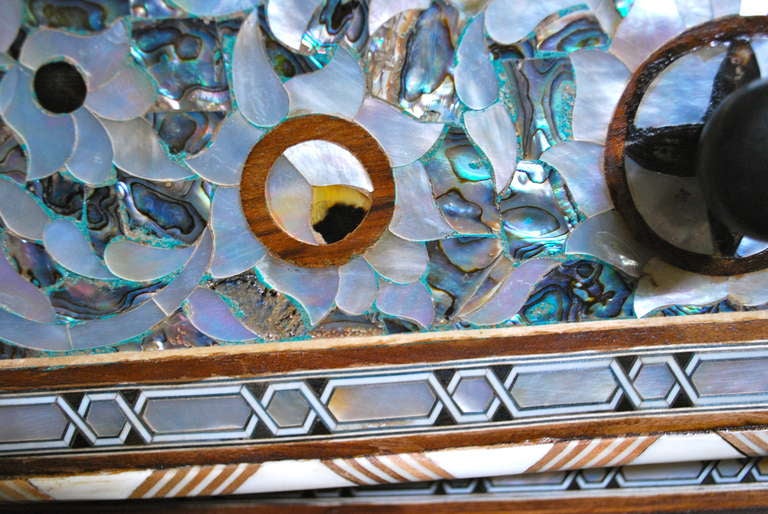 Mother-of-Pearl Syrian Mother of Pearl and Abalone Dresser
