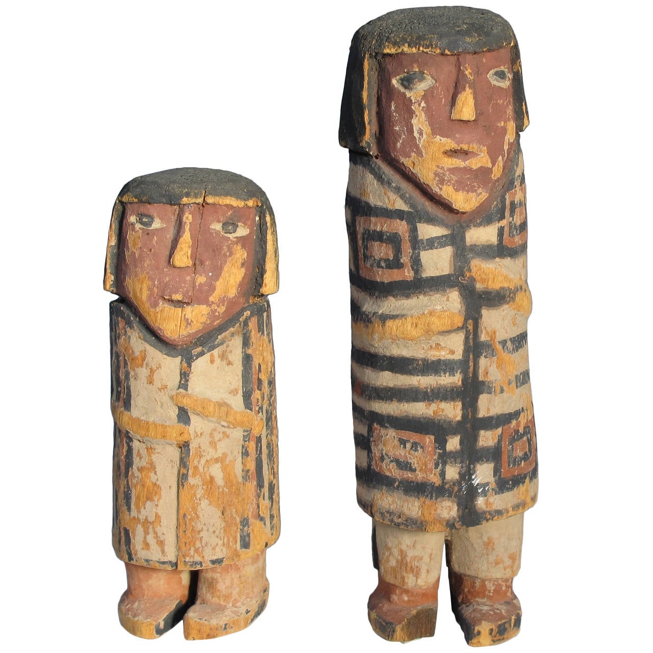 Very Rare Native American Hopi Kachina's "Chiefs" For Sale at 1stdibs