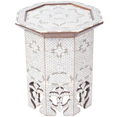 Mother of Pearl Side Table Syria