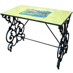 Mexican Tile Top Table