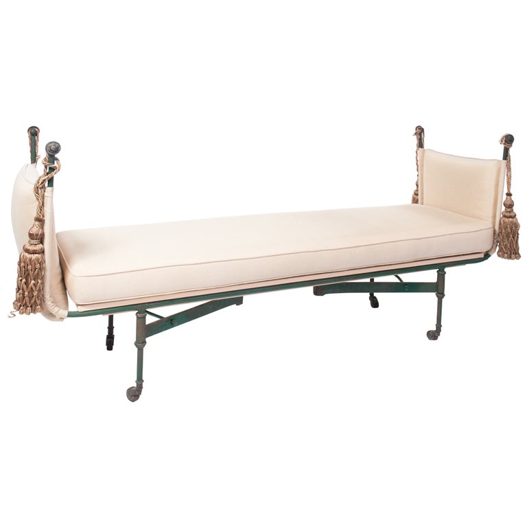 19th Century French Campaign Bed