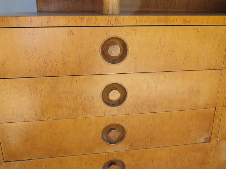 Mid-20th Century Exceptional and Rare, Art Deco Andrew Szoeke Dresser Cabinet