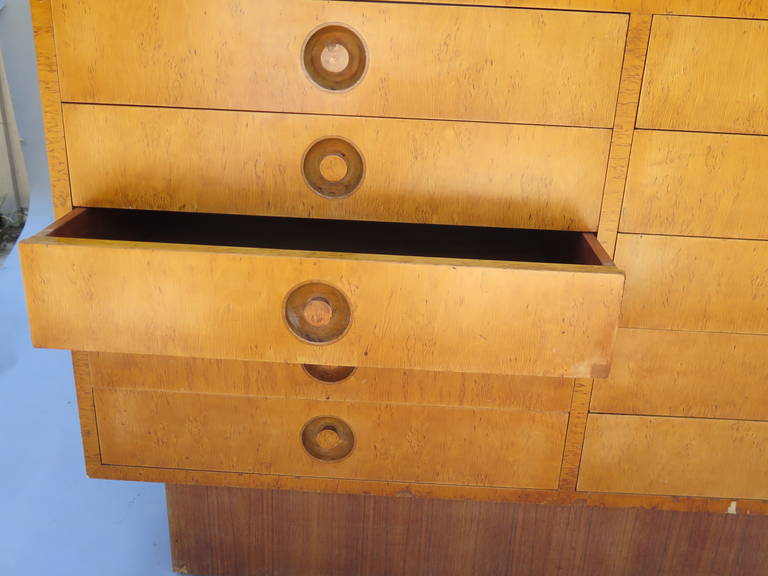 Exceptional and Rare, Art Deco Andrew Szoeke Dresser Cabinet 1