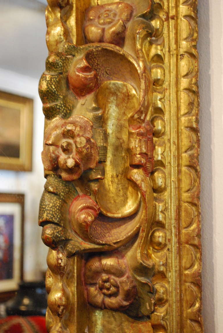 Incredible Very Large 17th Century Spanish Mirror