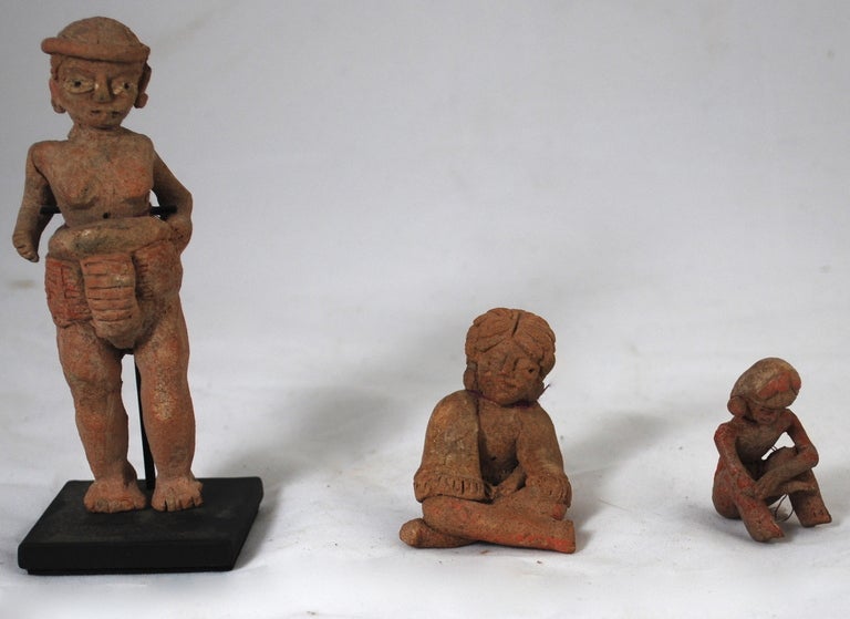 We have a collection of exceptional early Precolumbian Xalitla figures form Guerrero, Mexico circa 1200-900 B.C. Over 80 figures in all. 