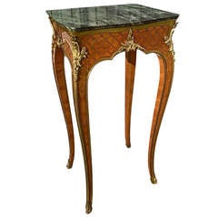 Exquisite 19th Century Louis XV Satinwood Marquetry Table