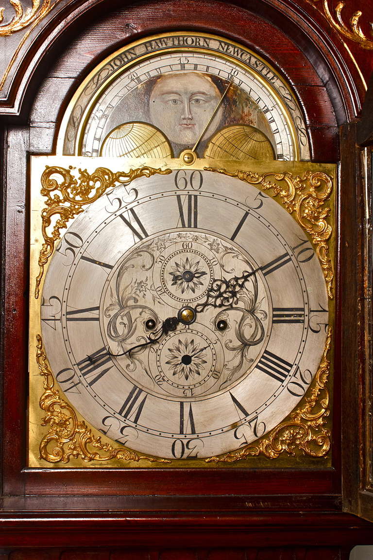George III Period Georgian Grandfather or Long Case Clock