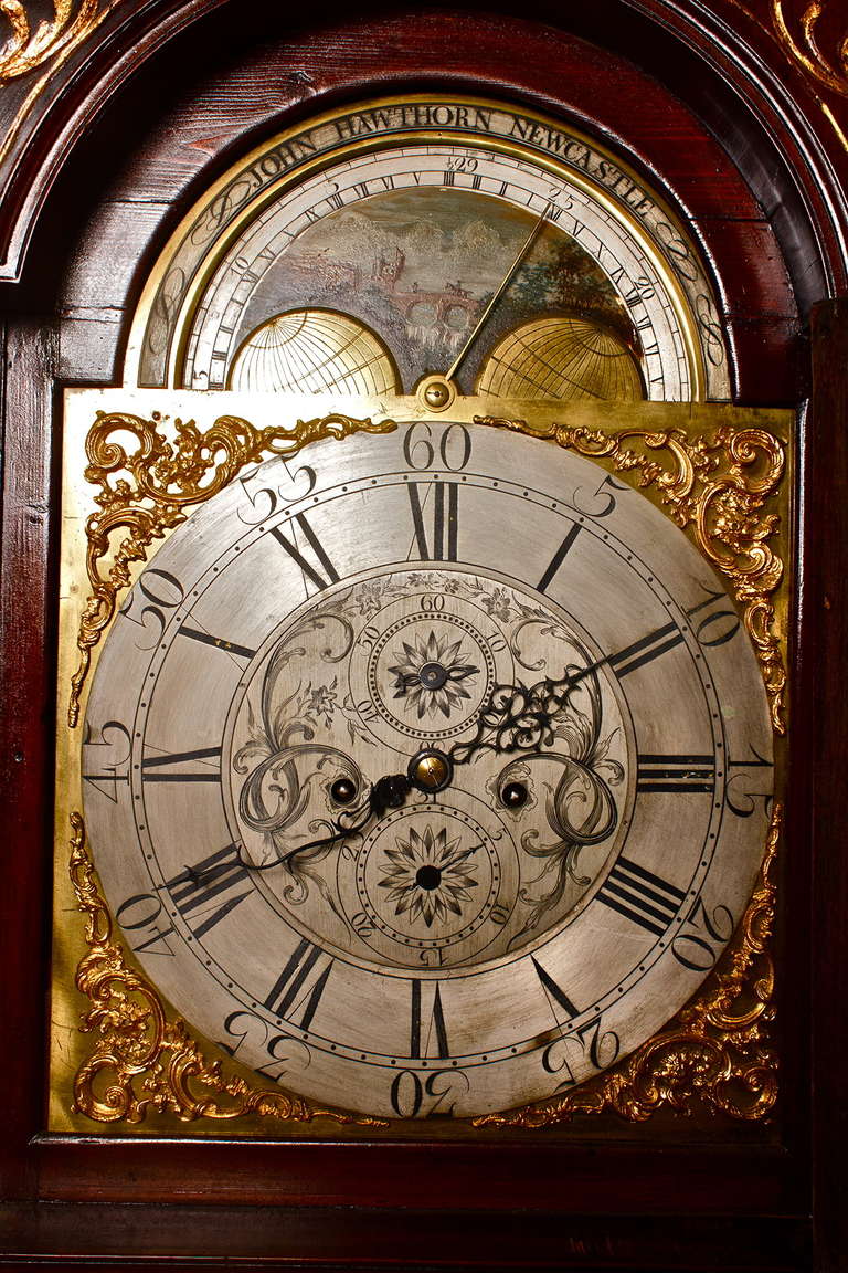 English Period Georgian Grandfather or Long Case Clock