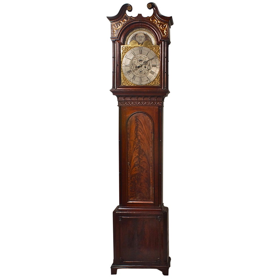 Period Georgian Grandfather or Long Case Clock