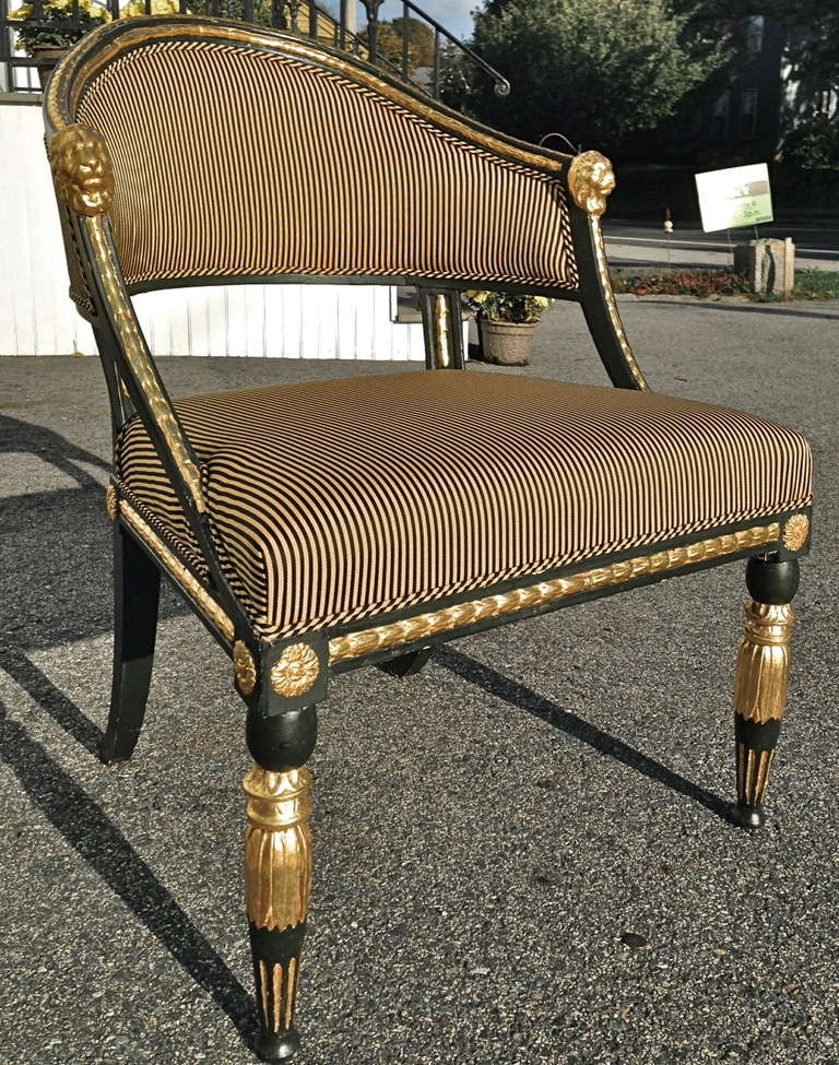 Swedish Pair of Period Gustavian Neoclassical Chairs