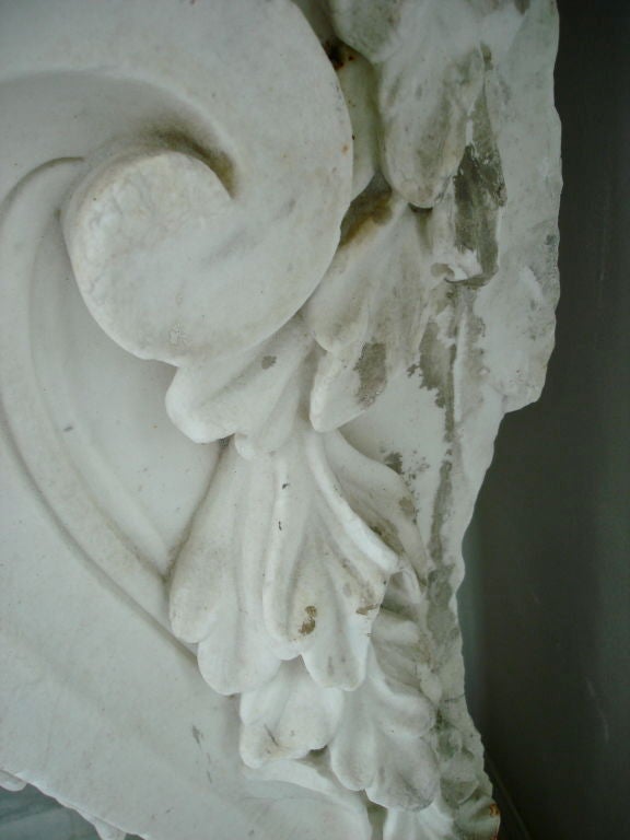 Pair of Massive Period Baroque Marble Corbels 3