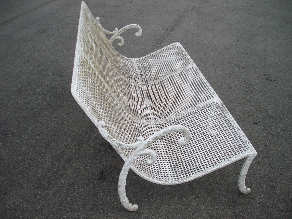 Unusual and Stylish Early 20th Century Garden Bench 5