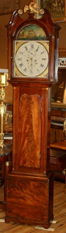 Early 19th Century "Rocking Ship" Tallcase Clock