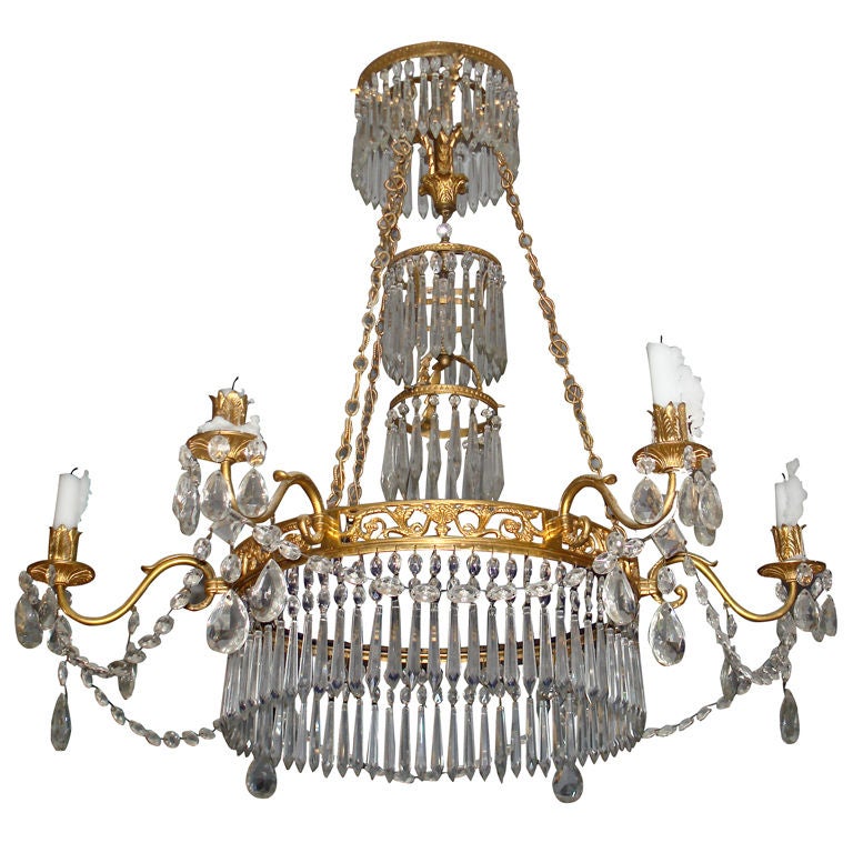 Russian Neoclassical Chandelier
