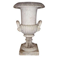 Large Early 19th Century Marble Urn