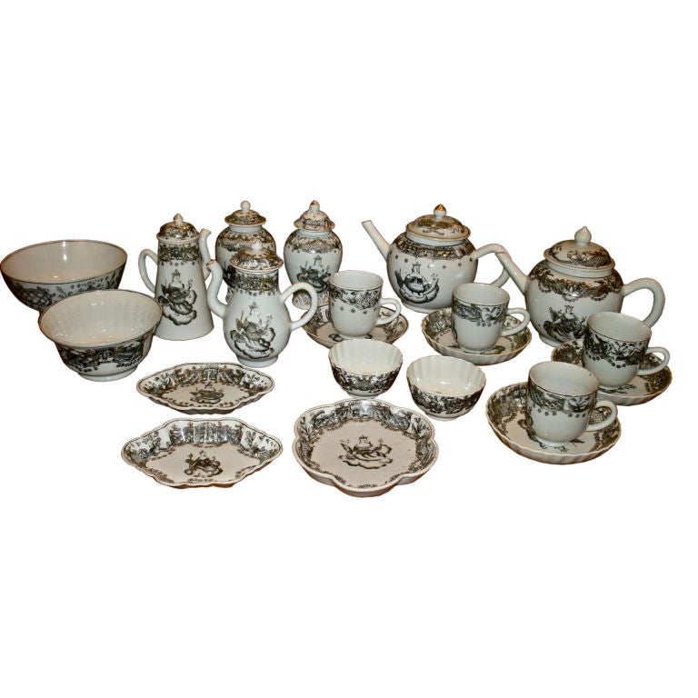 EXTENSIVE 18TH CENTURY CHILD'S TEA SET CHINESE EXPORT at 1stDibs | 18th  century tea set, china child tea set