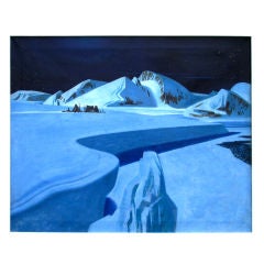 Robert Fawcett "Arctic" Painting