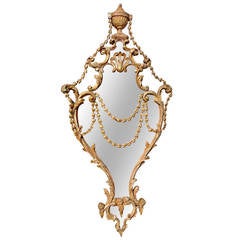 George III Giltwood Mirror in the Style of John Linnell 3