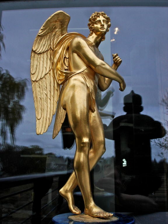 Large First Empire Ormolu Figure of a Winged Amor