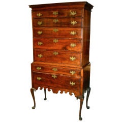 Good Connecticut 18th Century Cherry Highboy 3