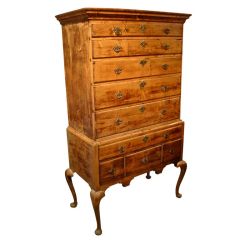 Diminutive Maple Highboy from Proctor Family of Ipswich