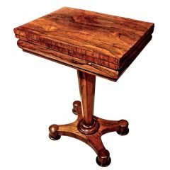 Period Regency Rosewood Game Table