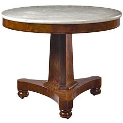 Period Early Nineteenth Century Boston Empire Center Table Antique Period Early Nineteenth Century Boston Empire Center Table