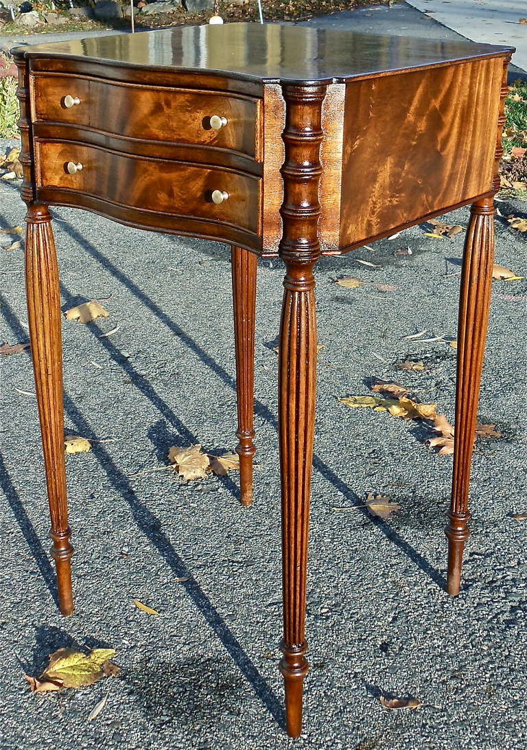 federal style end tables