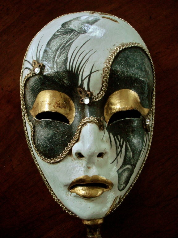 RARE Venetian Homoerotic Mask