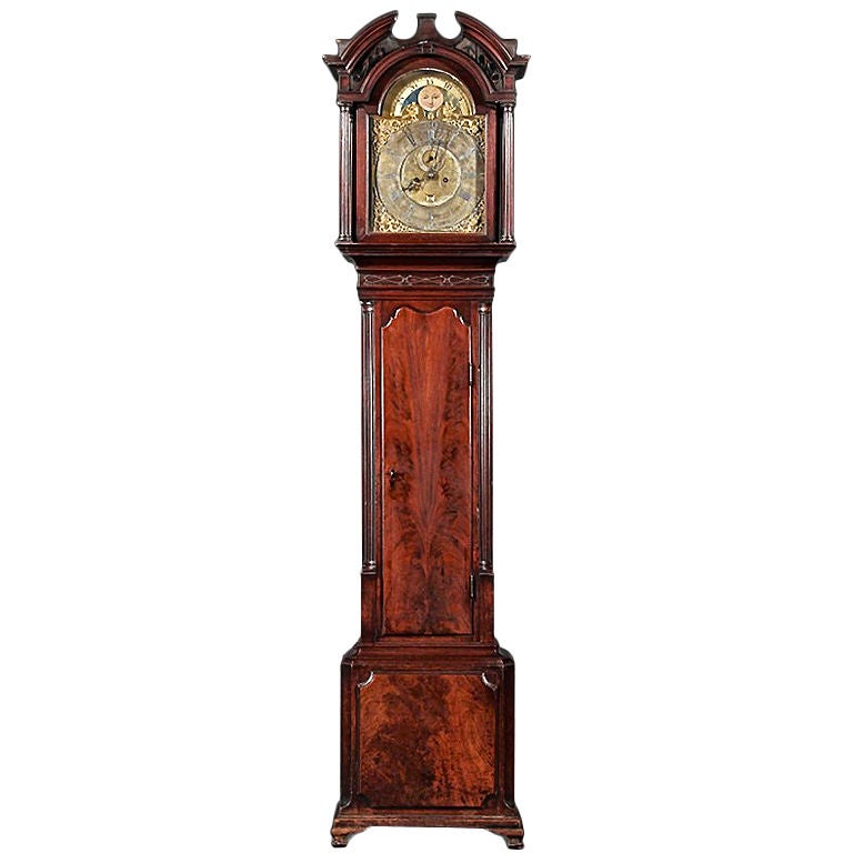 Period George III Mahogany Tallcase Clock