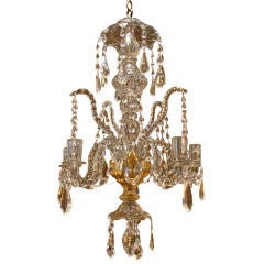 Antique Exquisite 18th Century Period Italian Crystal Chandelier