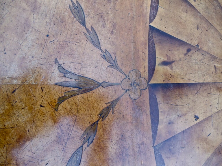 18th Century Irish Satinwood Marquetry Pier Table by Master William Moore 2