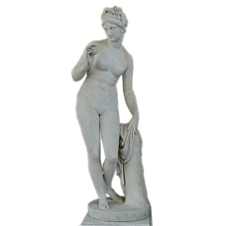 Nineteenth Century Marble Statue of Venus, Bertel Thorvaldsen
