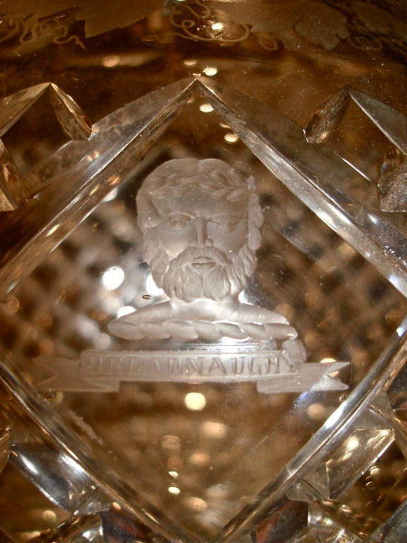 English Large Nineteenth Century Ship Decanter from the Dreadnaught