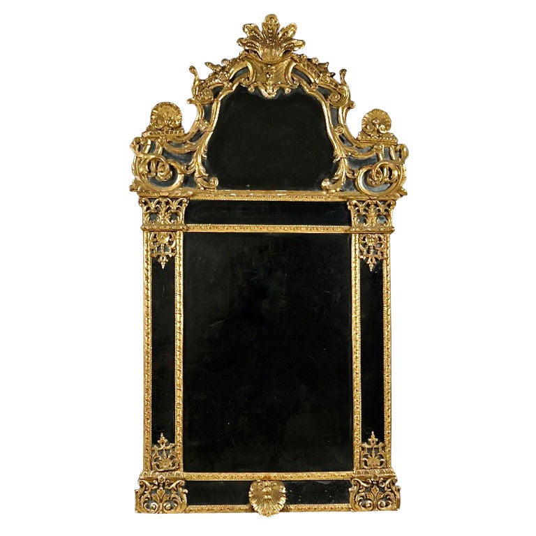 Period Gilded French Regence Mirror