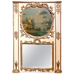 Late 18th Century Trumeau Mirror