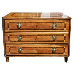 Italian Neoclassical Period Commode Italian Neoclassical Period Commode