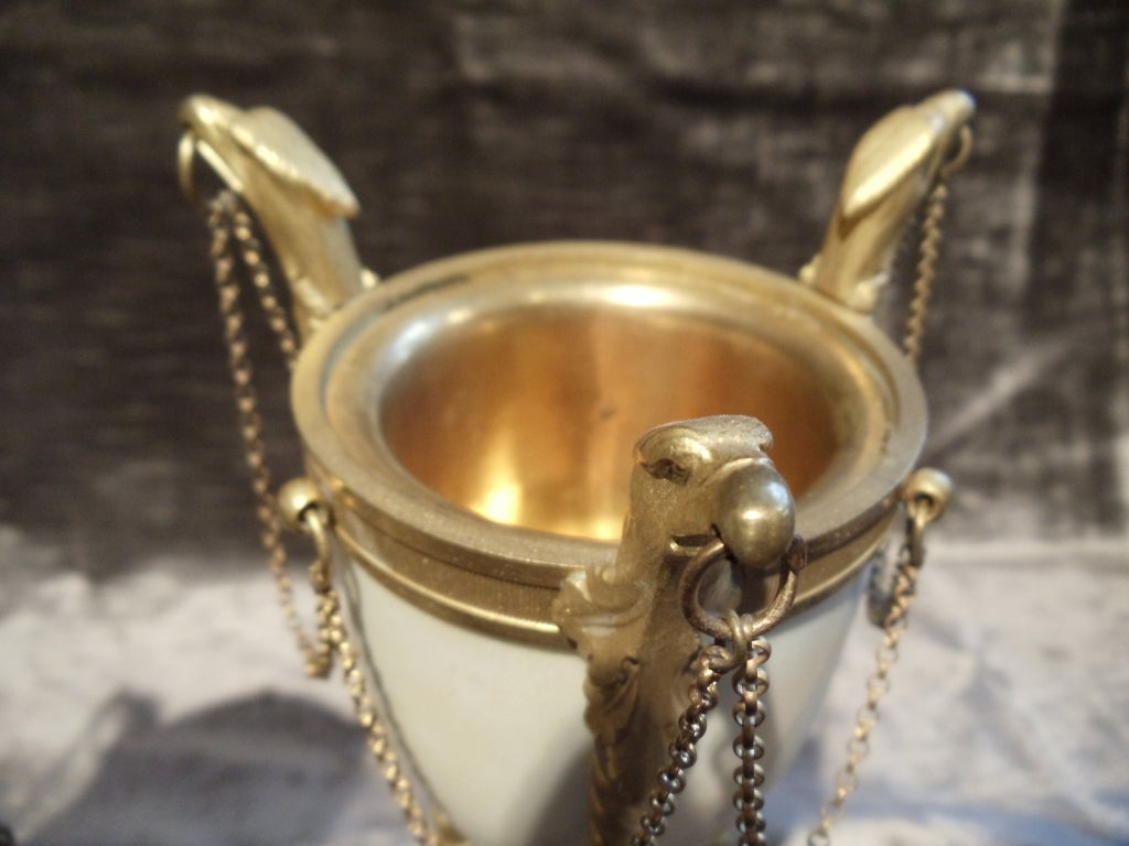 Pair of Late 18th Century Swedish Cassolettes or Burners