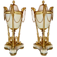 Pair of Late 18th Century Swedish Cassolettes or Burners