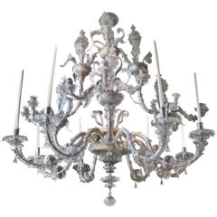 Antique Massive 18th Century Venetian Chandelier Owned by Henry Ford, II