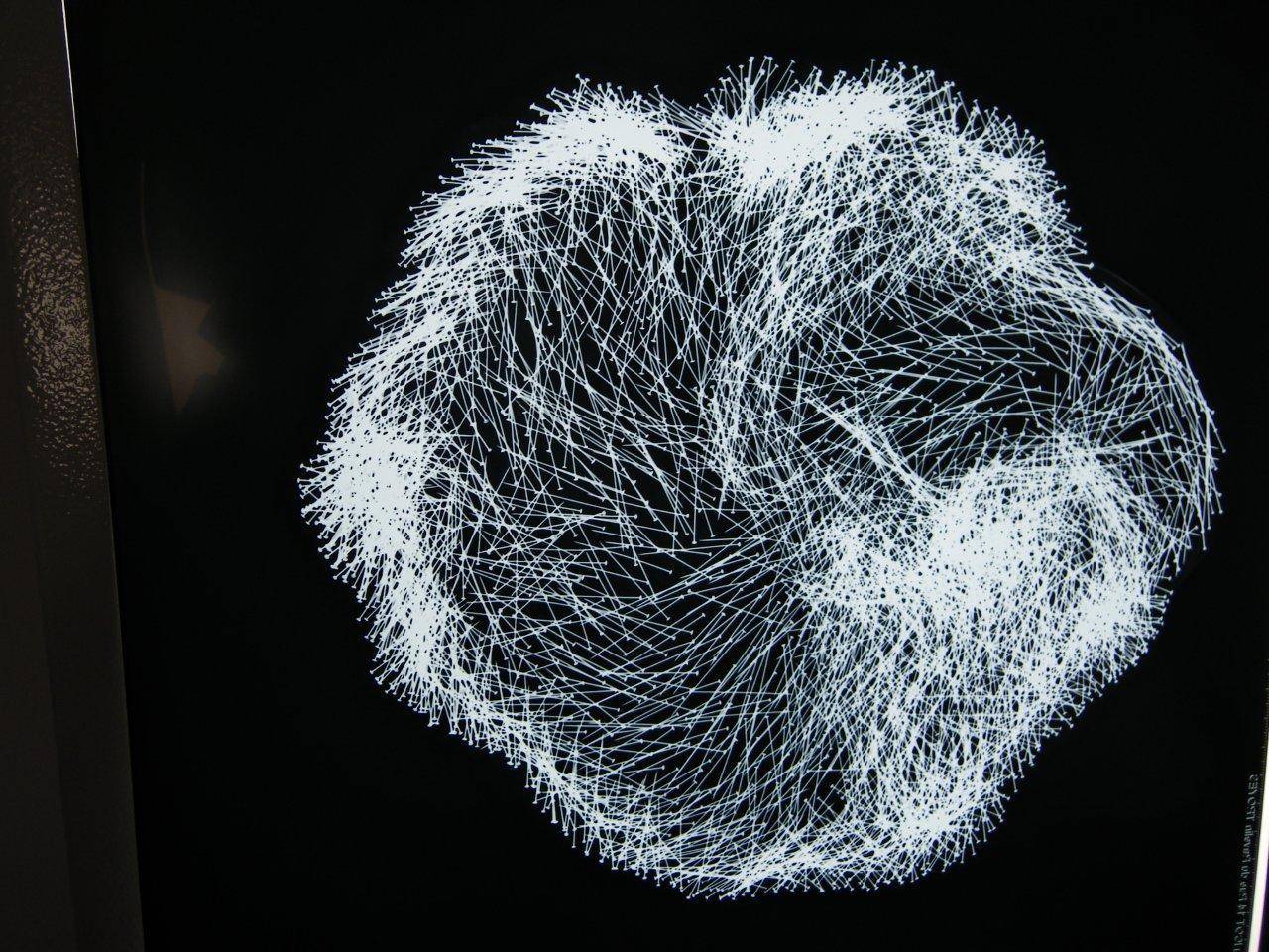 'Eclipse' Hand Folded Sculpture by Simone Pheulpin