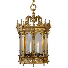 Antique A Renaissance Revival Octagonal Lantern