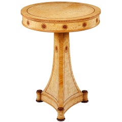 Charles X Birchwood Gueridon