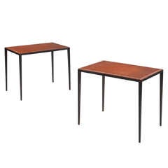 Pair of Side Tables by Jean-Michel Frank